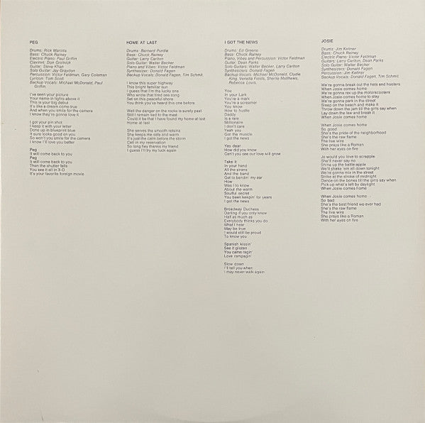 Aja - Steely Dan