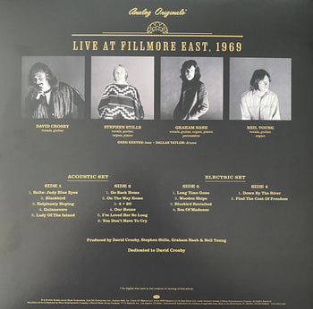 Live At Fillmore East, 1969 - Crosby Stills Nash & Young