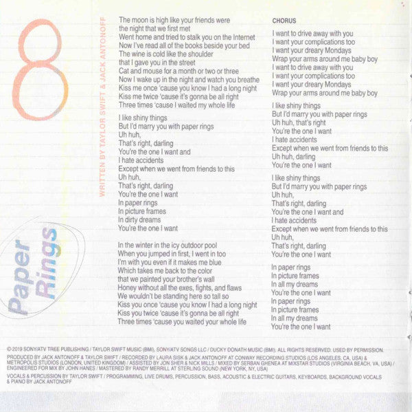 Lover - Taylor Swift