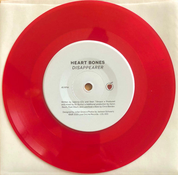 Hurricane B/W Dissapearer - Heart Bones