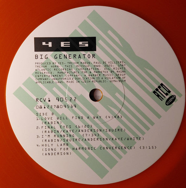 Big Generator - Yes