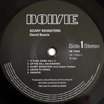 Scary Monsters (And Super Creeps): 2017 Remastered Version [LP] - David Bowie