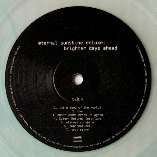 eternal sunshine deluxe: brighter days ahead - Grande, Ariana