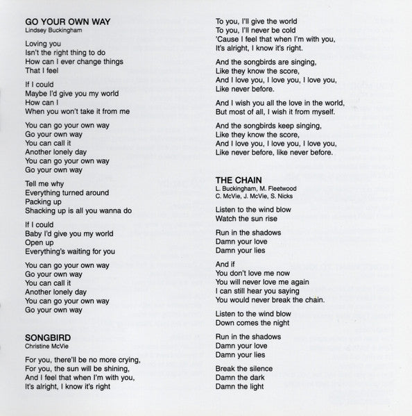 Rumours - Fleetwood Mac