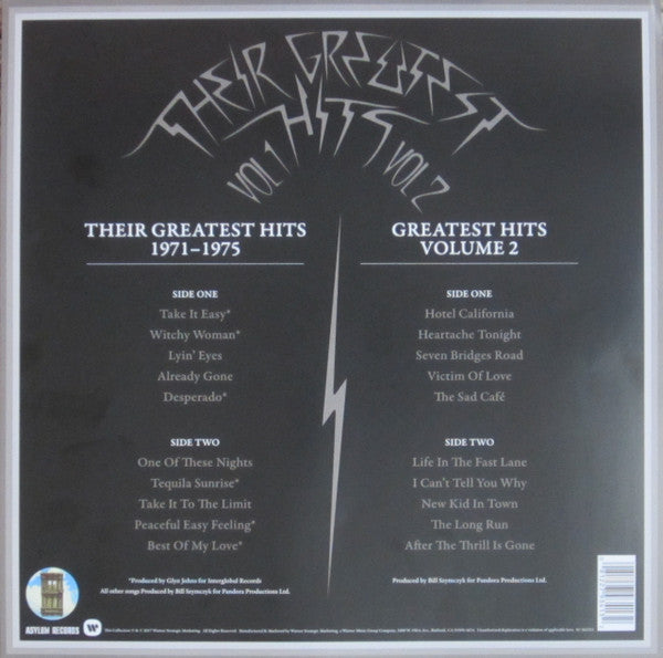 Their Geatest Hits Volumes 1 & 2 - Eagles