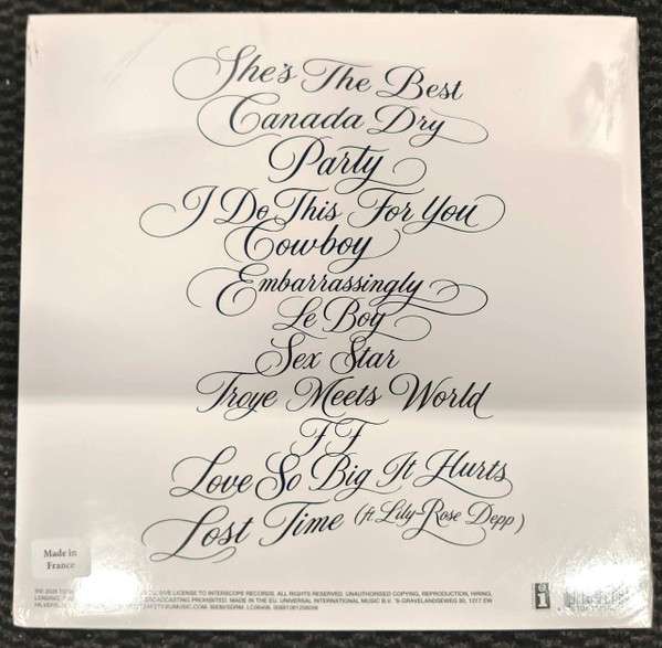 She's the Best [Indie Exclusive Navy with Poster] - Troye Sivan