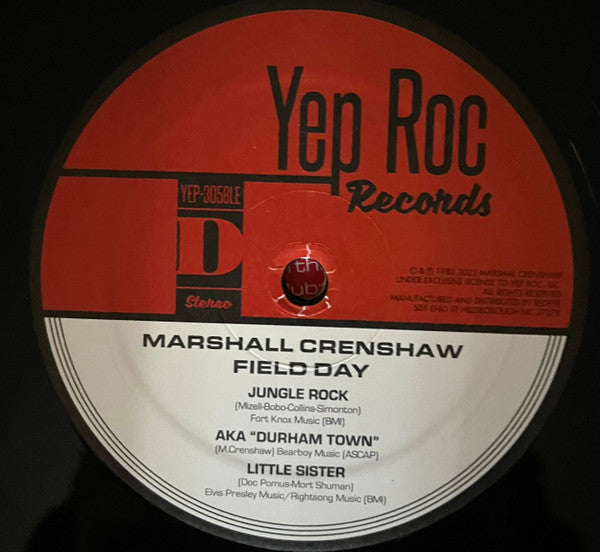 Field Day (40th Anniversary Expanded Edition) - Crenshaw, Marshall