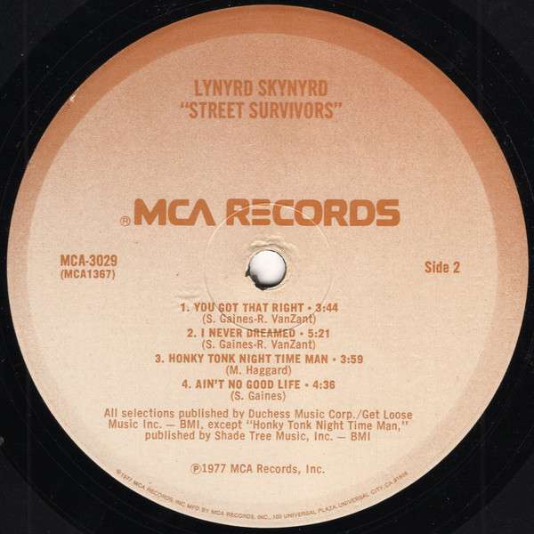 Street Survivors - Lynyrd Skynyrd