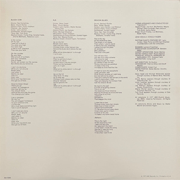 Aja - Steely Dan