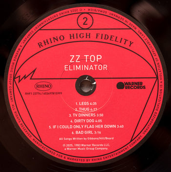 Eliminator - ZZ Top