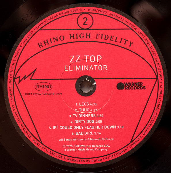 Eliminator - ZZ Top
