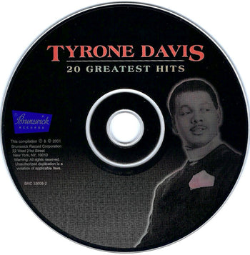 20 Greatest Hits - Davis, Tyrone