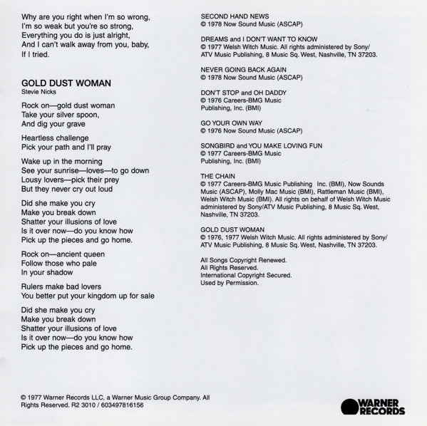 Rumours - Fleetwood Mac
