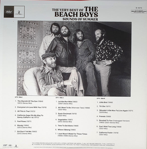 Sounds Of Summer: The Very Best Of The Beach Boys - Beach Boys