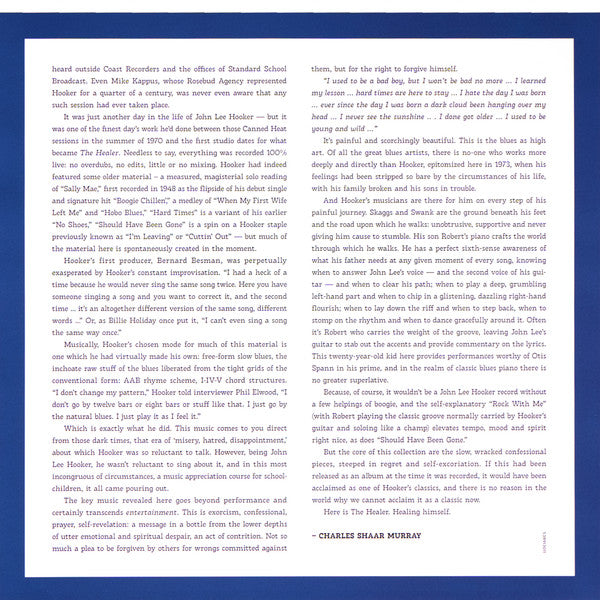 The Standard School Broadcast Recordings - Hooker, John Lee