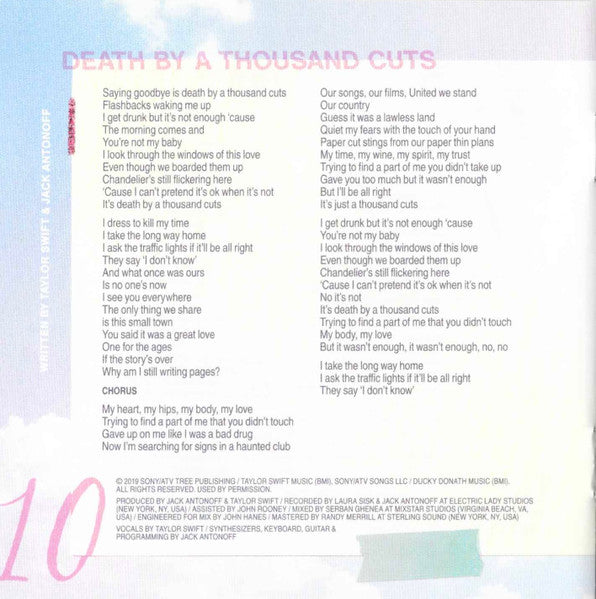 Lover - Taylor Swift