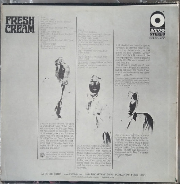 Fresh Cream - Cream