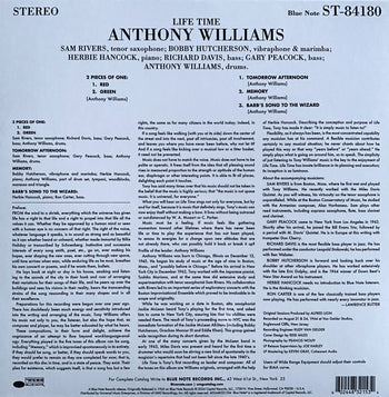 Life Time - Williams, Anthony