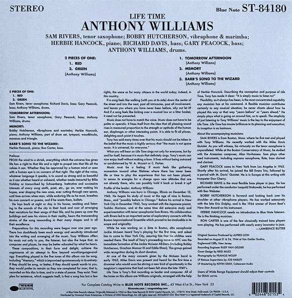 Life Time - Williams, Anthony