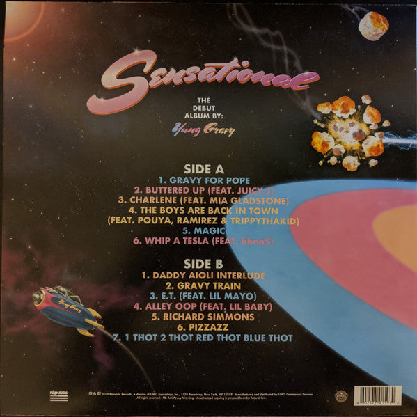 Sensational [Pink LP] - Yung Gravy