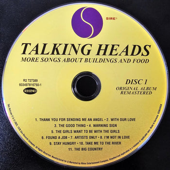 More Songs About Buildings And Food - Talking Heads