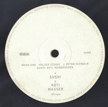Sushi. Roti. Reibekuchen - Eno, Brian / Czukay, Holger / Schwalm, J.Peter