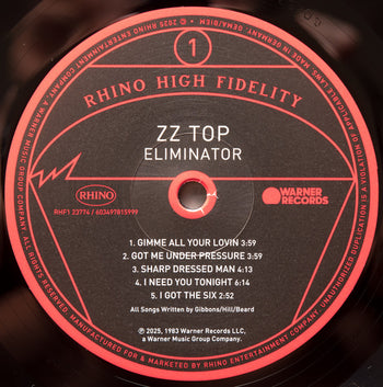 Eliminator - ZZ Top