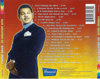 20 Greatest Hits - Davis, Tyrone