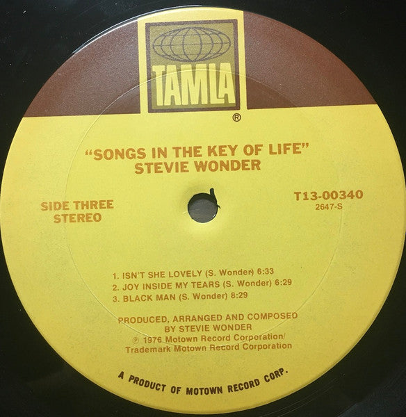 Songs In The Key Of Life - Wonder, Stevie
