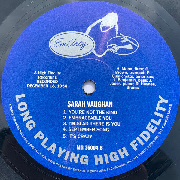 Sarah Vaughan - Vaughan, Sarah