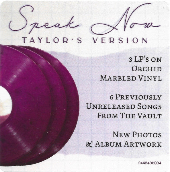 Speak Now (Taylor's Version) - Swift, Taylor
