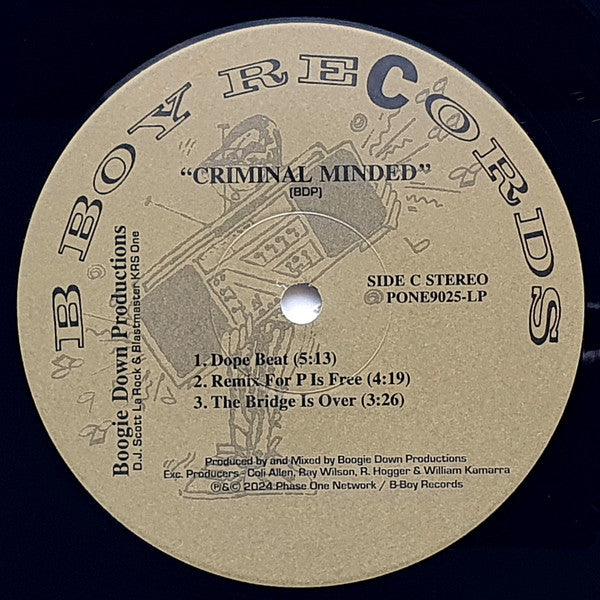 Criminal Minded - Boogie Down Productions