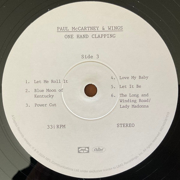 One Hand Clapping - McCartney, Paul & Wings