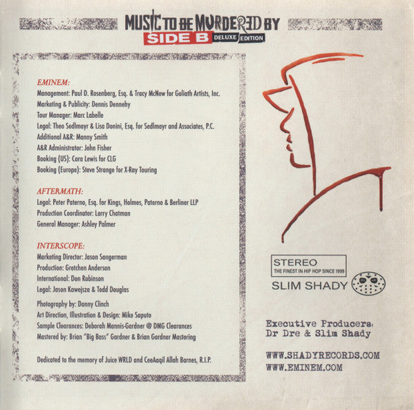 Music To Be Murdered By - Side B (Deluxe Edition)  - Eminem