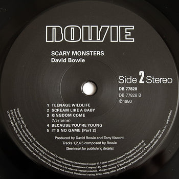 Scary Monsters (And Super Creeps): 2017 Remastered Version [LP] - David Bowie