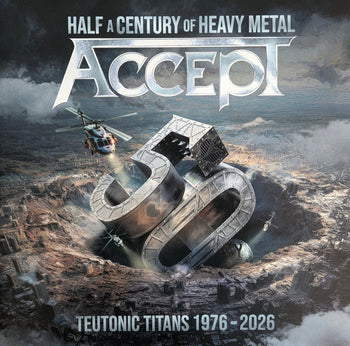 Pre-Order: Teutonic Titans 1976-2026 (2lp) - Accept [LP]