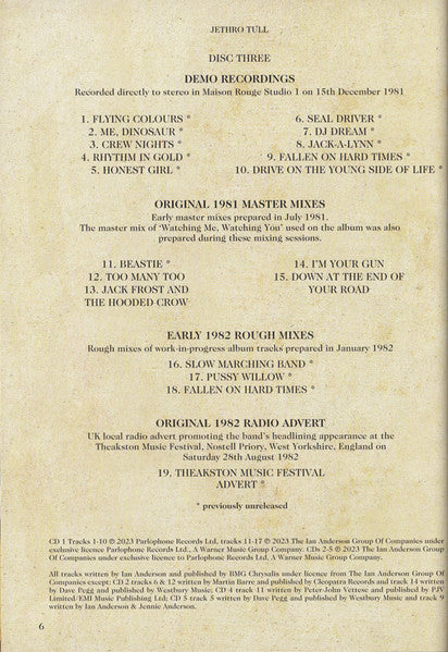 The Broadsword And The Beast - Jethro Tull