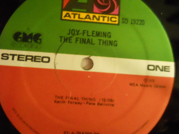 The Final Thing - Fleming, Joy