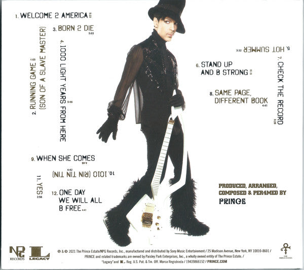 Welcome 2 America - Prince