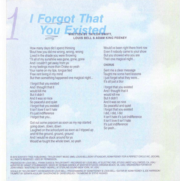 Lover - Taylor Swift