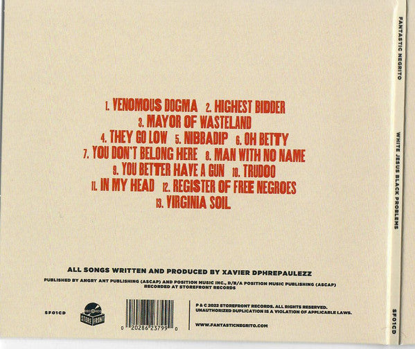 White Jesus Black Problems - Fantastic Negrito