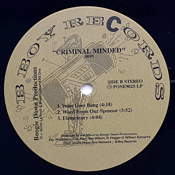 Criminal Minded - Boogie Down Productions