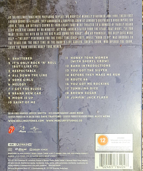 Welcome To Shepherd's Bush - Rolling Stones