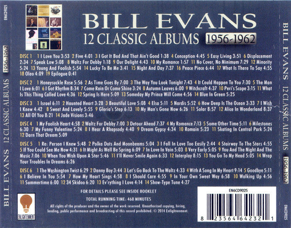 12 Classic Albums - Evans, Bill