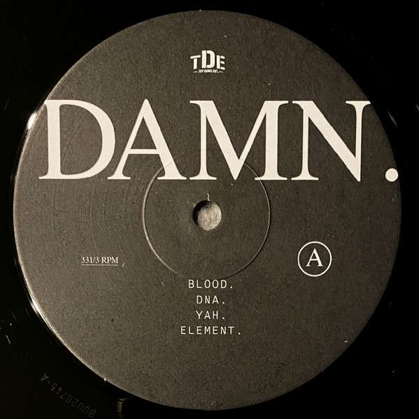 Damn. - Lamar, Kendrick
