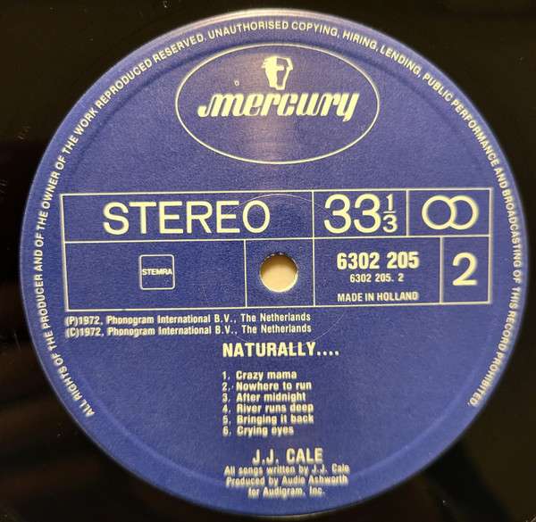 Naturally - Cale, J.J.