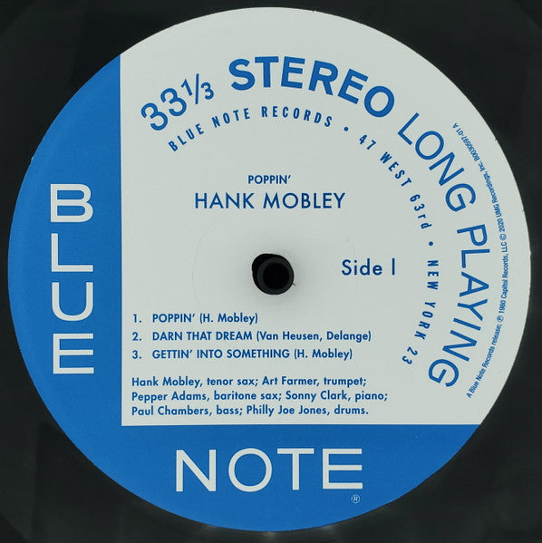 Poppin' - Mobley, Hank