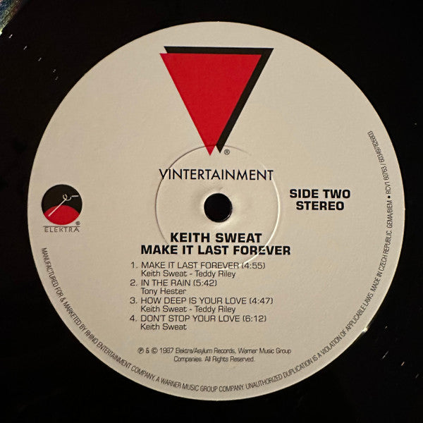 Make It Last Forever - Sweat, Keith