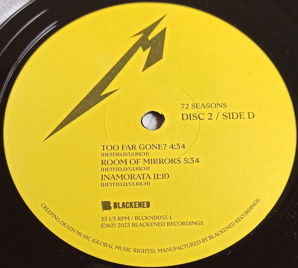 72 Seasons - Metallica