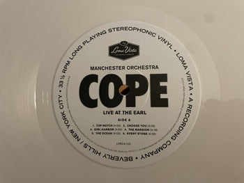 Cope - Live At The Earl - Manchester Orchestra